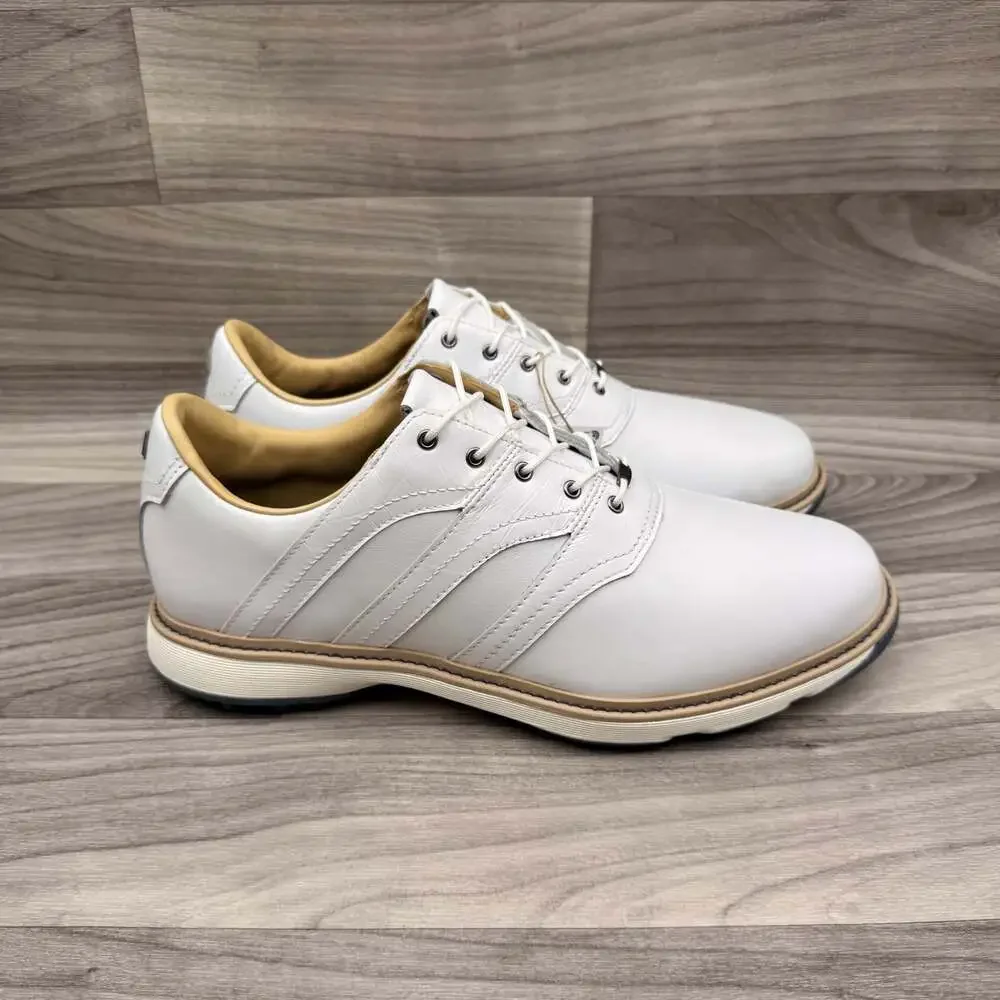 Adidas MC Z-Traxion NWOT Spikeless Golf Shoe White Preloved Ink